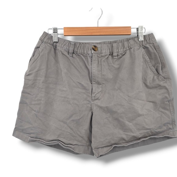 Chubbies Shorts XLARGE Gray Elastic Waist Casual Thighs Out Menswear - Picture 1 of 10